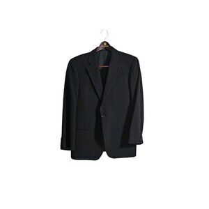 Armani Collezioni Suit Jacket Blazer 40C Black